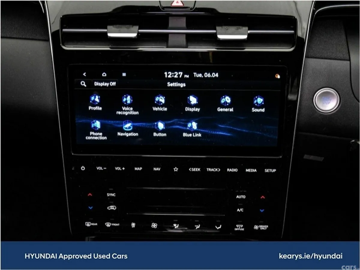 Hyundai Tucson SUV, Petrol Hybrid, 2023, White
