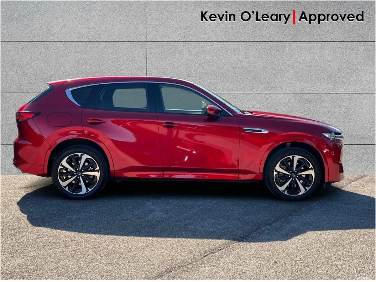 Mazda CX-60 SUV, Petrol Plug-in Hybrid, 2025, Red