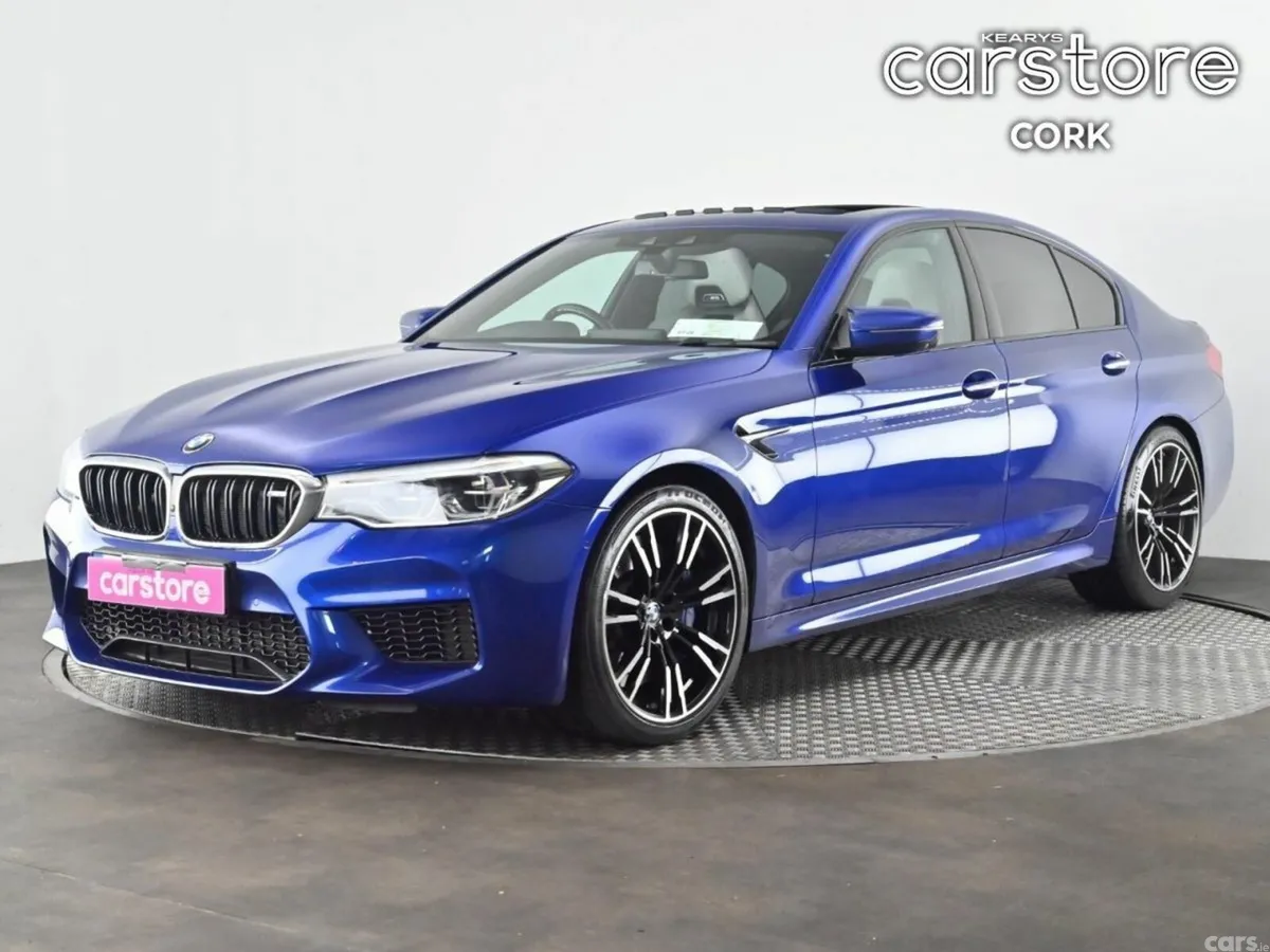 BMW M5 Saloon, Petrol, 2018, Blue
