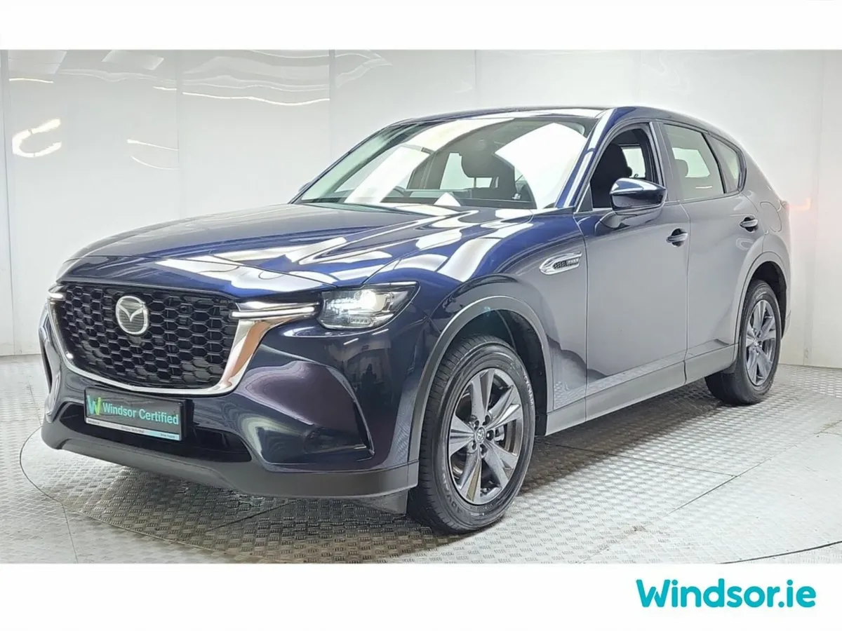 Mazda CX-60 SUV, Petrol Plug-in Hybrid, 2025, Blue