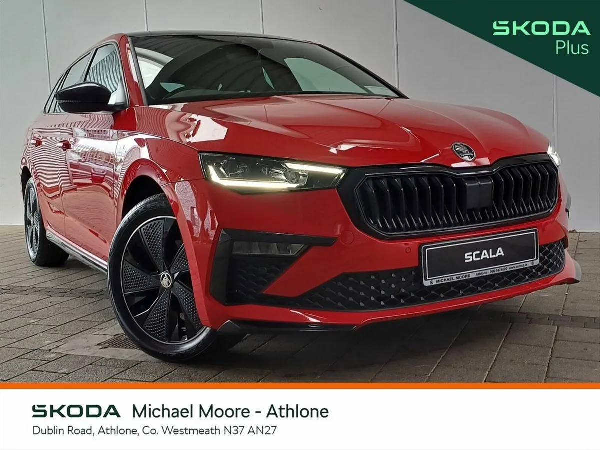 Skoda Scala Hatchback, Petrol, 2027, Red