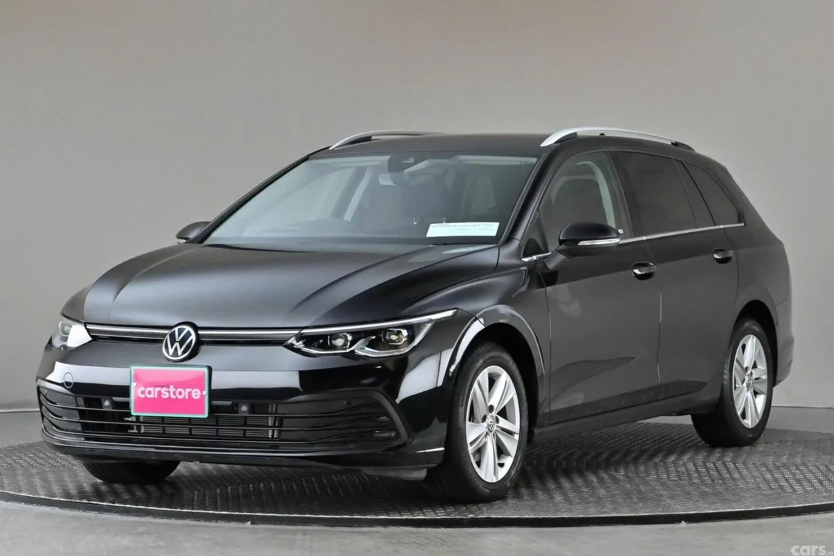 Volkswagen Golf Estate, Petrol Hybrid, 2022, Black