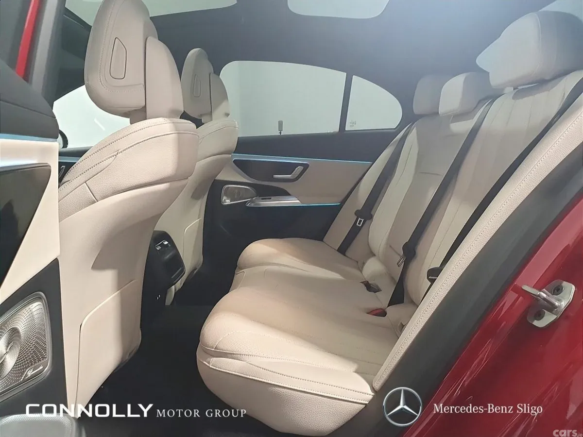 Mercedes-Benz E-Class Saloon, Diesel Plug-in Hybrid, 2026, Red
