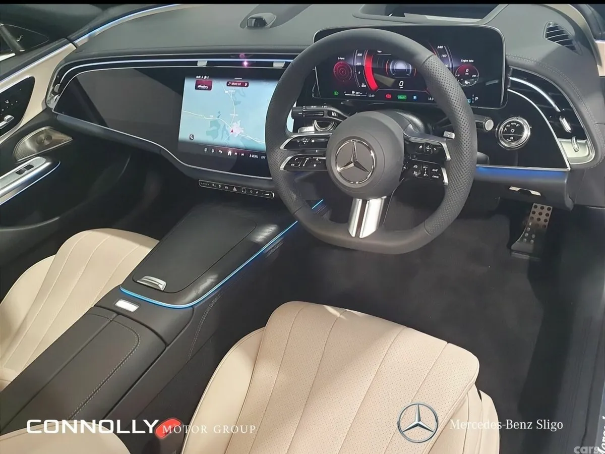 Mercedes-Benz E-Class Saloon, Diesel Plug-in Hybrid, 2026, Red