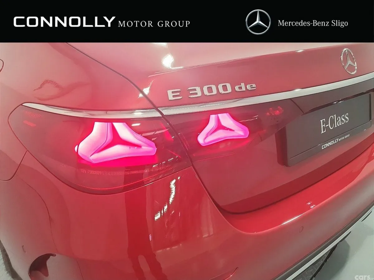 Mercedes-Benz E-Class Saloon, Diesel Plug-in Hybrid, 2026, Red