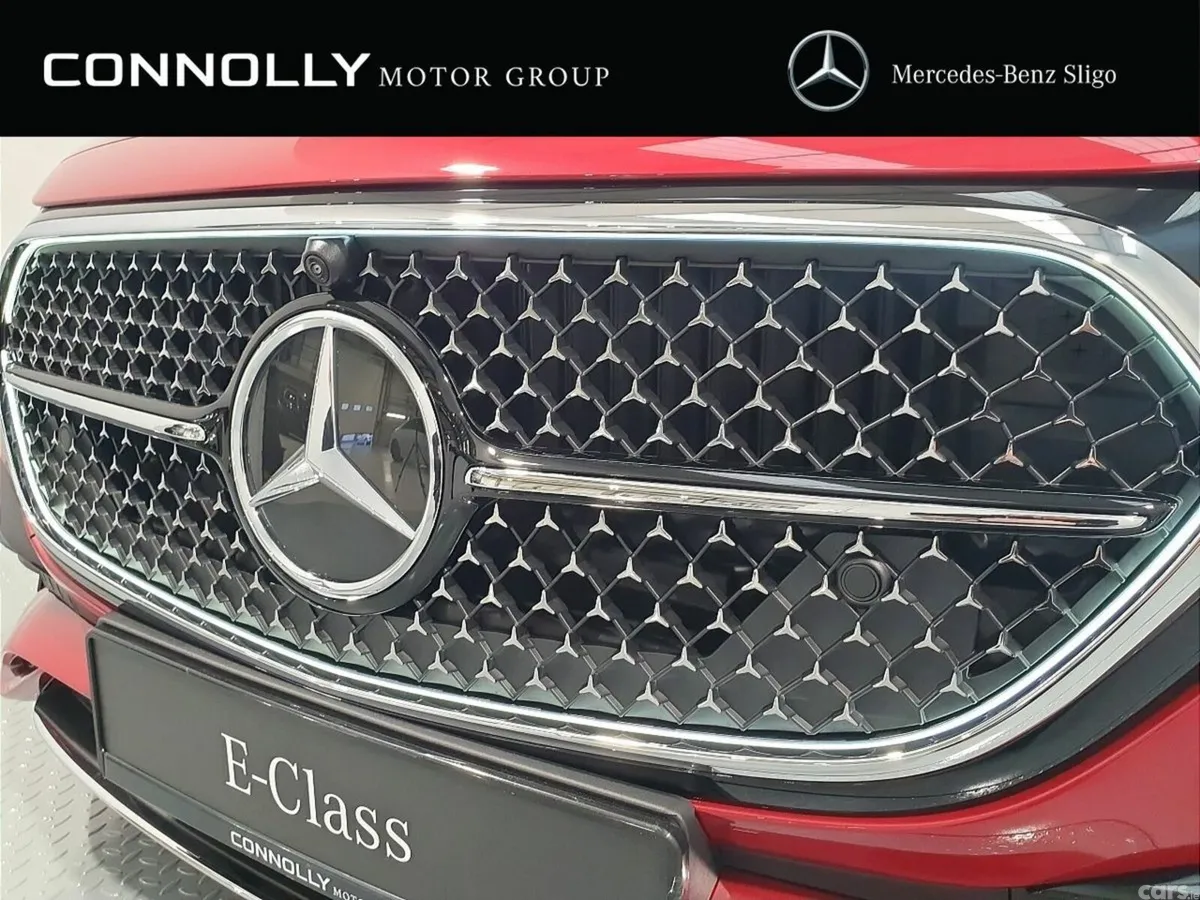 Mercedes-Benz E-Class Saloon, Diesel Plug-in Hybrid, 2026, Red