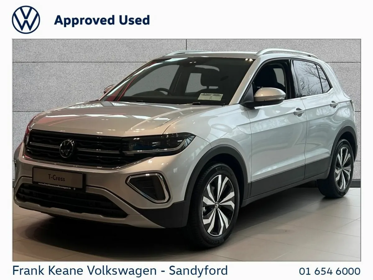 Volkswagen T-Cross SUV, Petrol, 2027, Silver