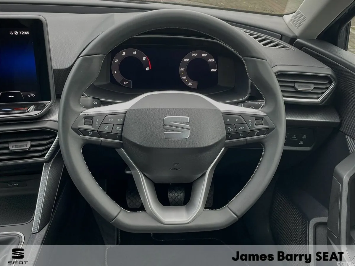 SEAT Leon Hatchback, Petrol, 2027, Grey