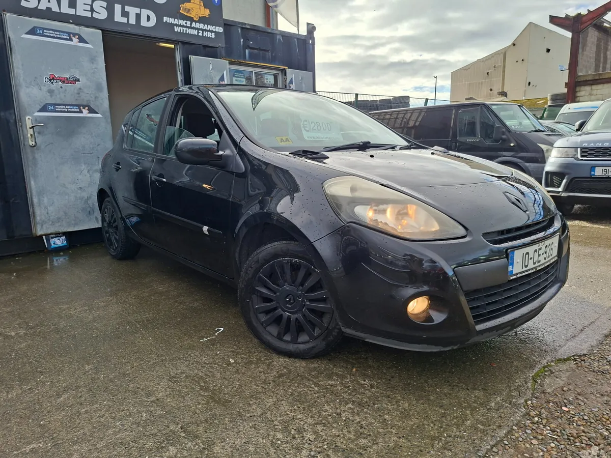 Renault Clio Hatchback, Diesel, 2010, Black
