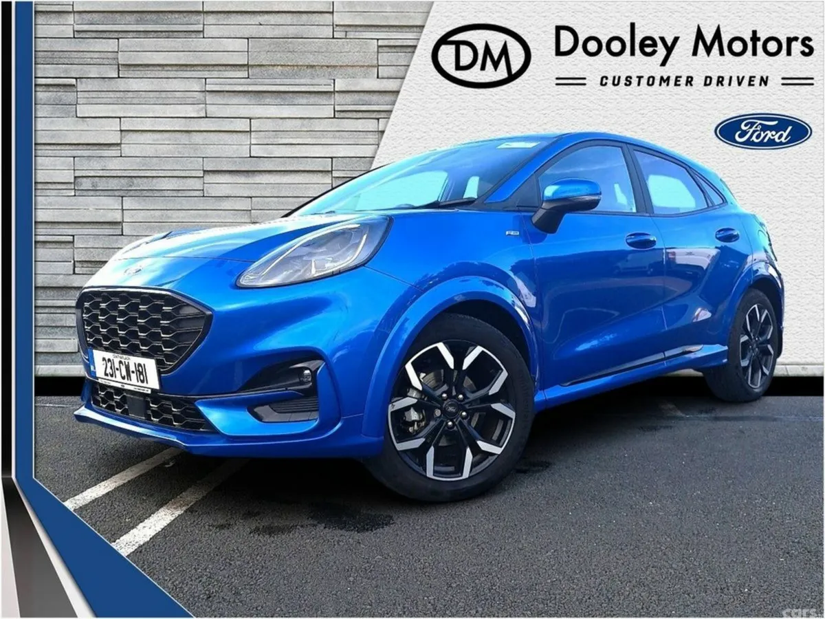 Ford Puma MPV, Petrol Hybrid, 2023, Blue
