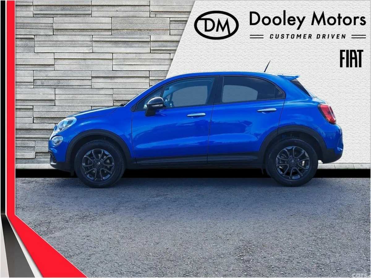 Fiat 500X SUV, Petrol Hybrid, 2023, Blue