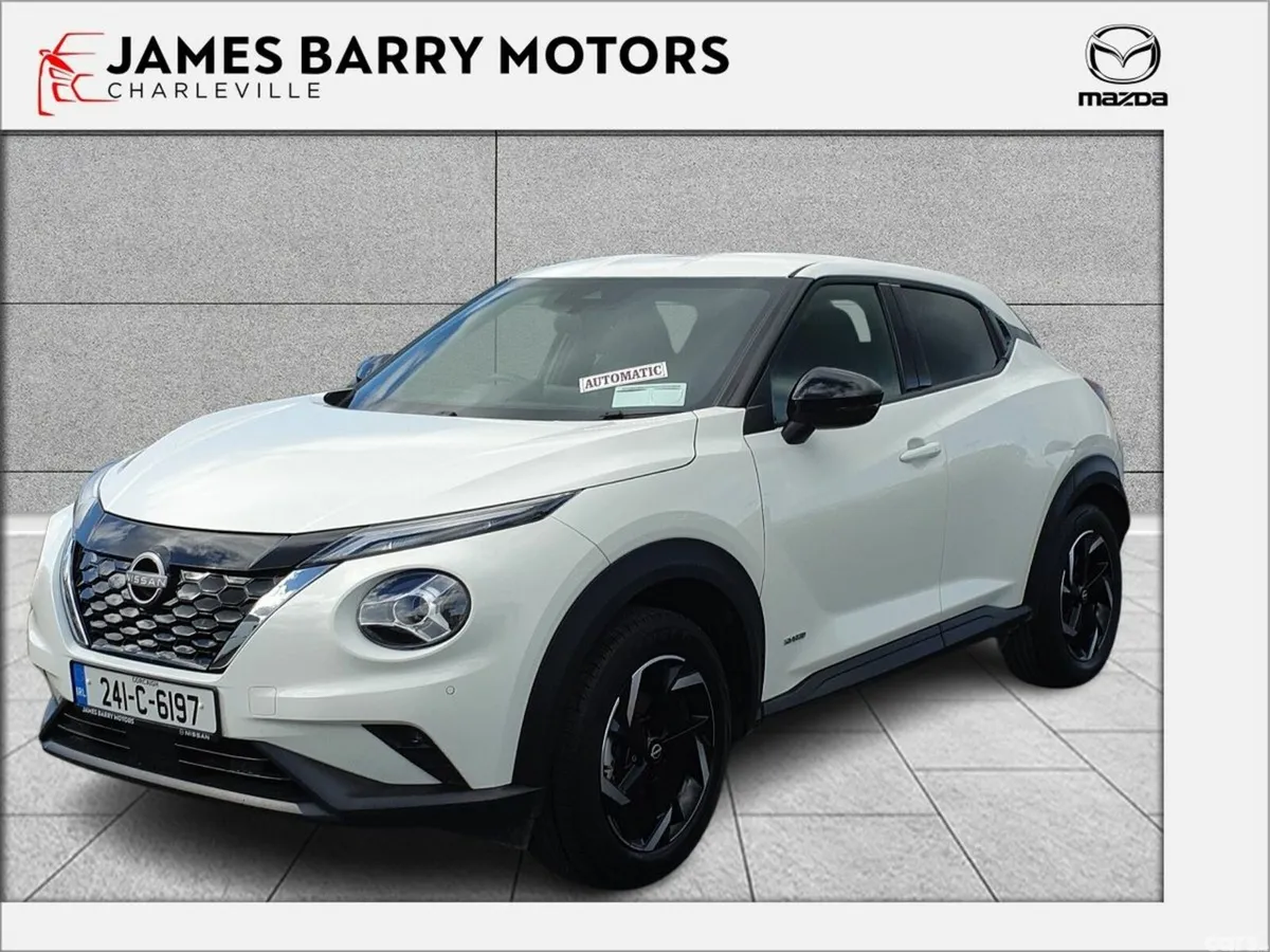 Nissan Juke SUV, Petrol Hybrid, 2024, White