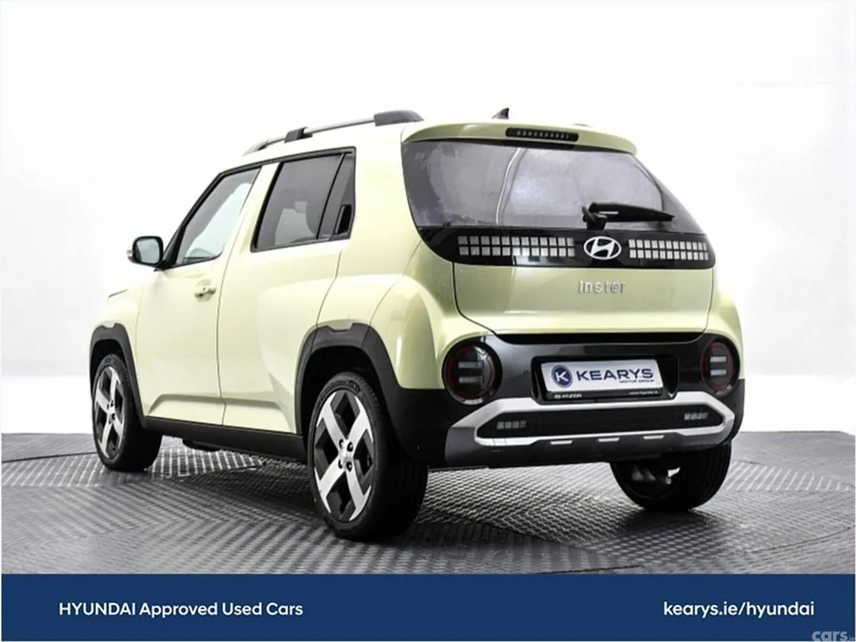 Hyundai INSTER SUV, Electric, 2026, Yellow