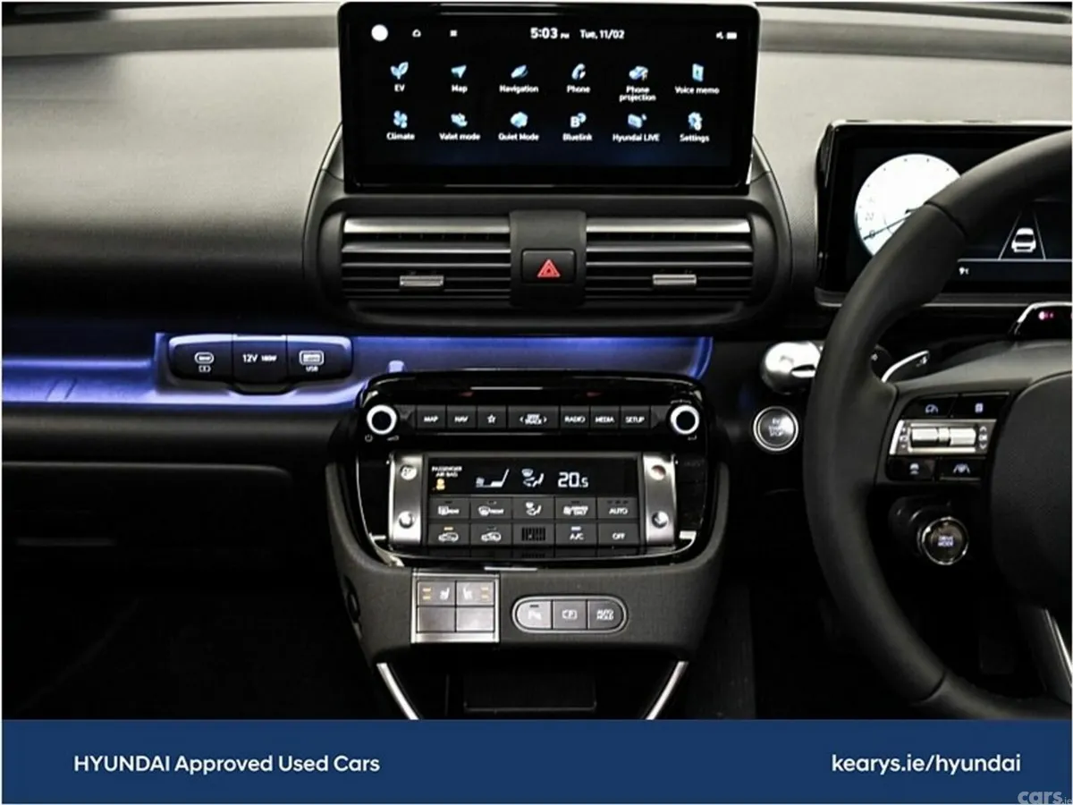 Hyundai INSTER SUV, Electric, 2026, Black