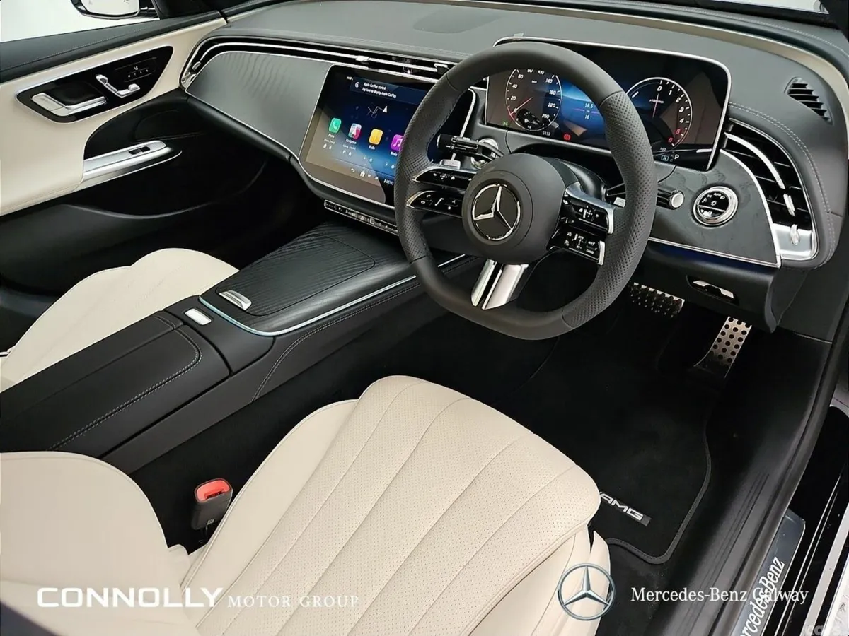 Mercedes-Benz E-Class Saloon, Diesel Plug-in Hybrid, 2027, Black