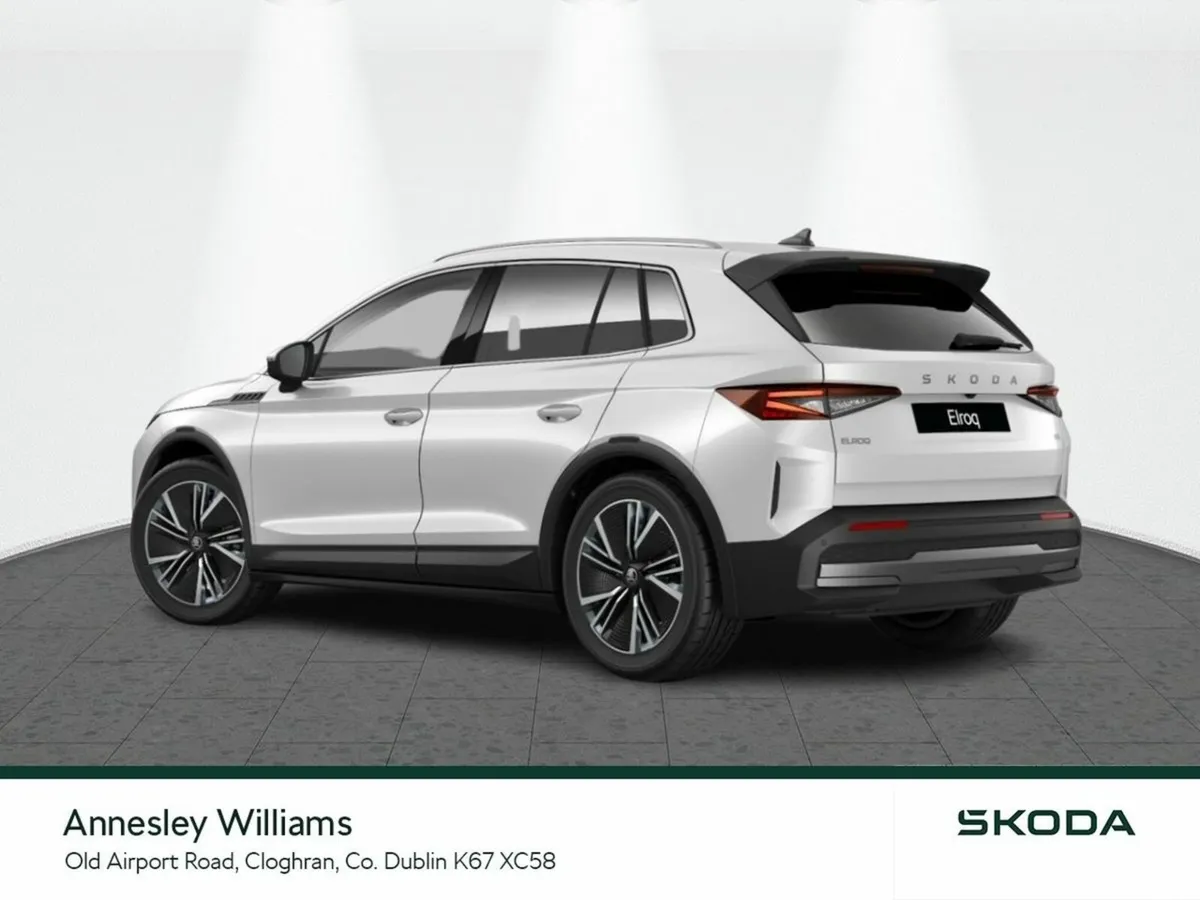 Skoda Elroq MPV, Electric, 2026, White