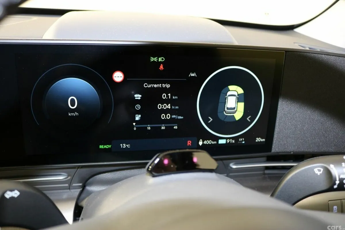 Hyundai KONA SUV, Electric, 2026, Red