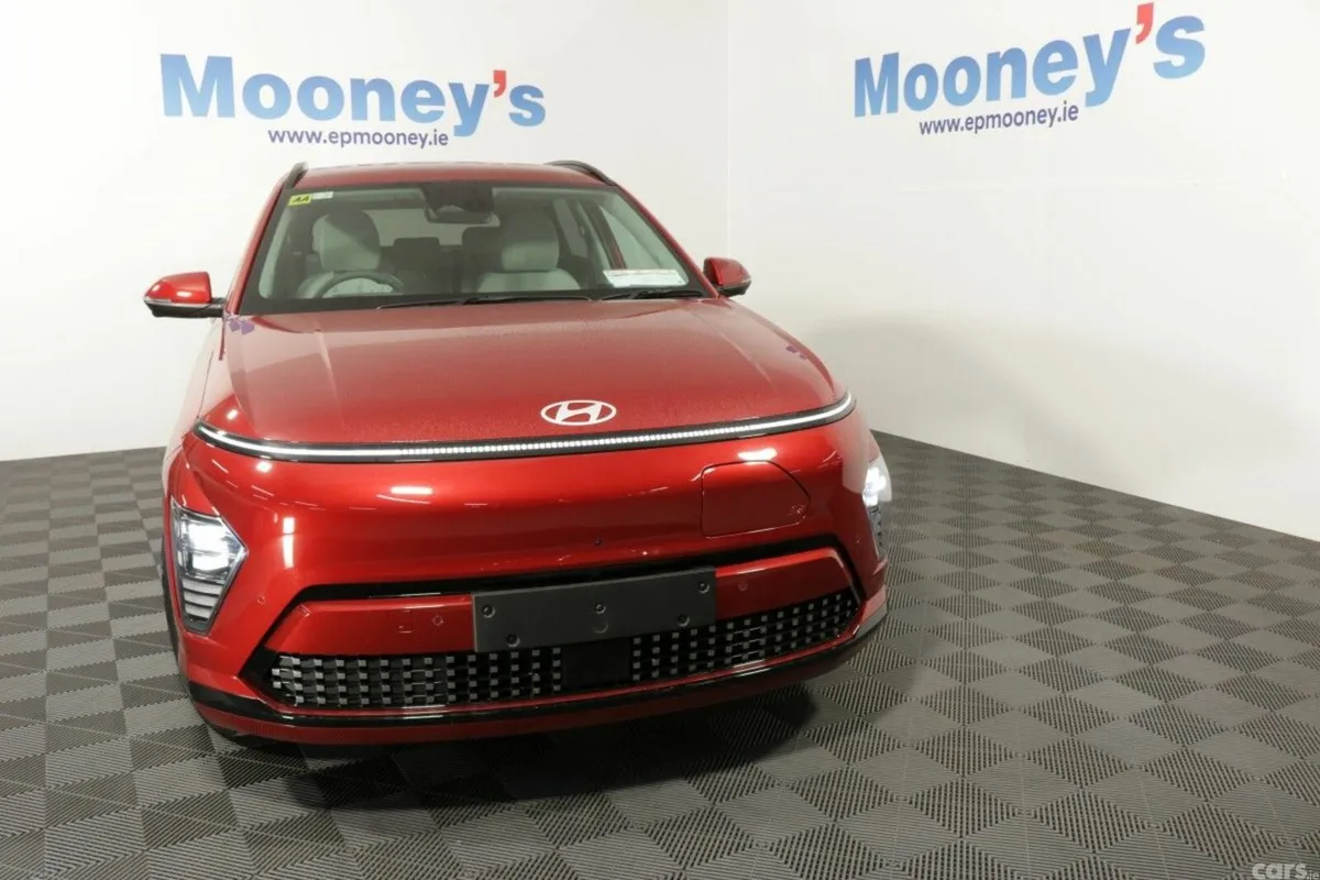 Hyundai KONA SUV, Electric, 2026, Red