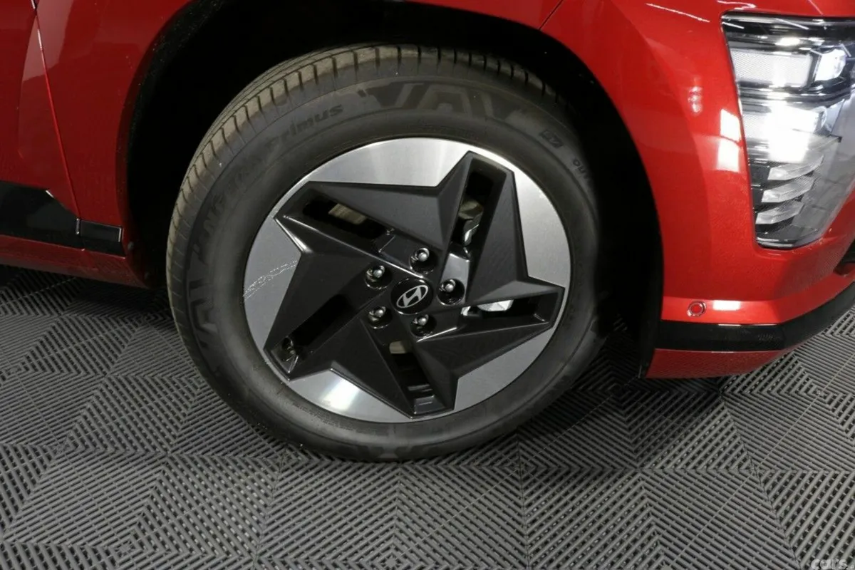 Hyundai KONA SUV, Electric, 2026, Red
