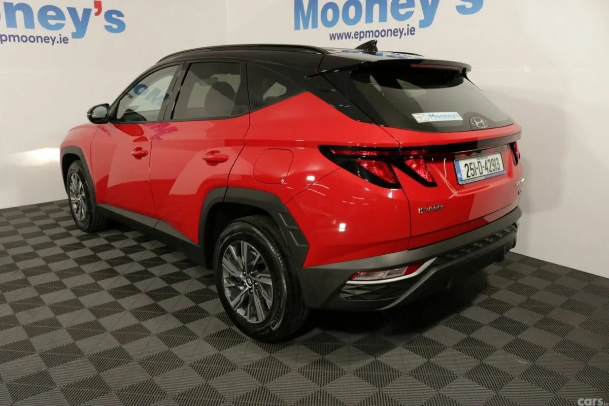 Hyundai Tucson SUV, Petrol Hybrid, 2025, Red