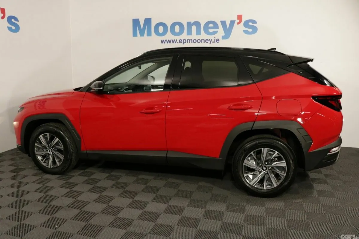Hyundai Tucson SUV, Petrol Hybrid, 2025, Red