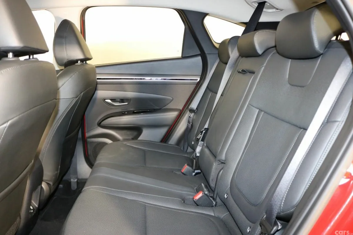 Hyundai Tucson SUV, Petrol Hybrid, 2025, Red