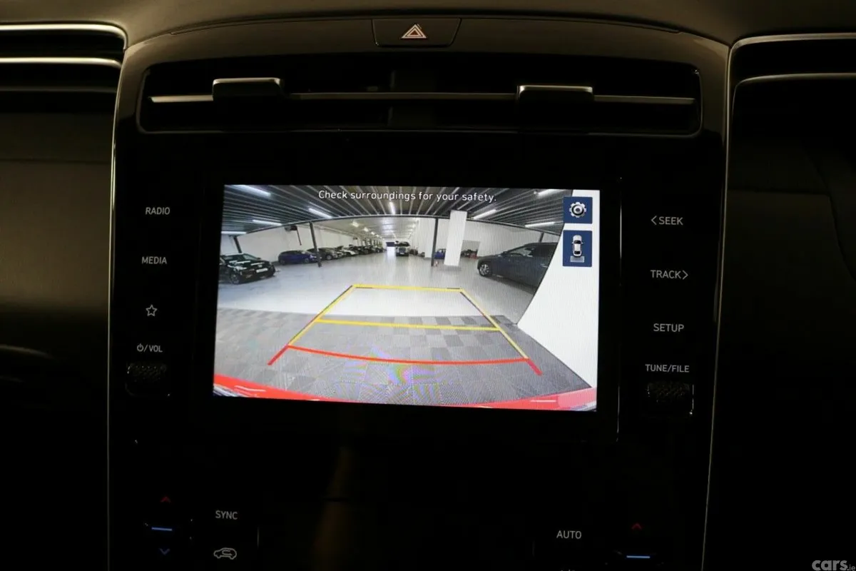 Hyundai Tucson SUV, Petrol Hybrid, 2025, Red