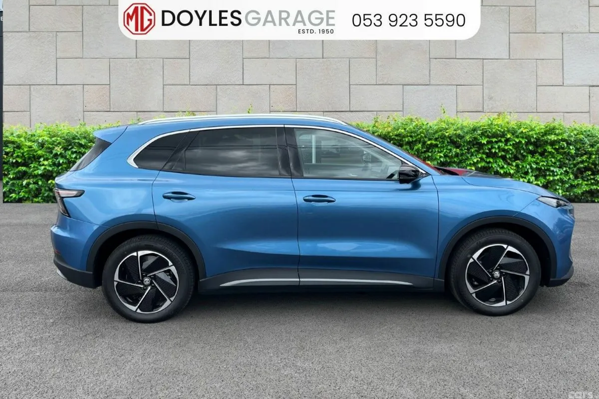 MG S5 SUV, Electric, 2027, Blue