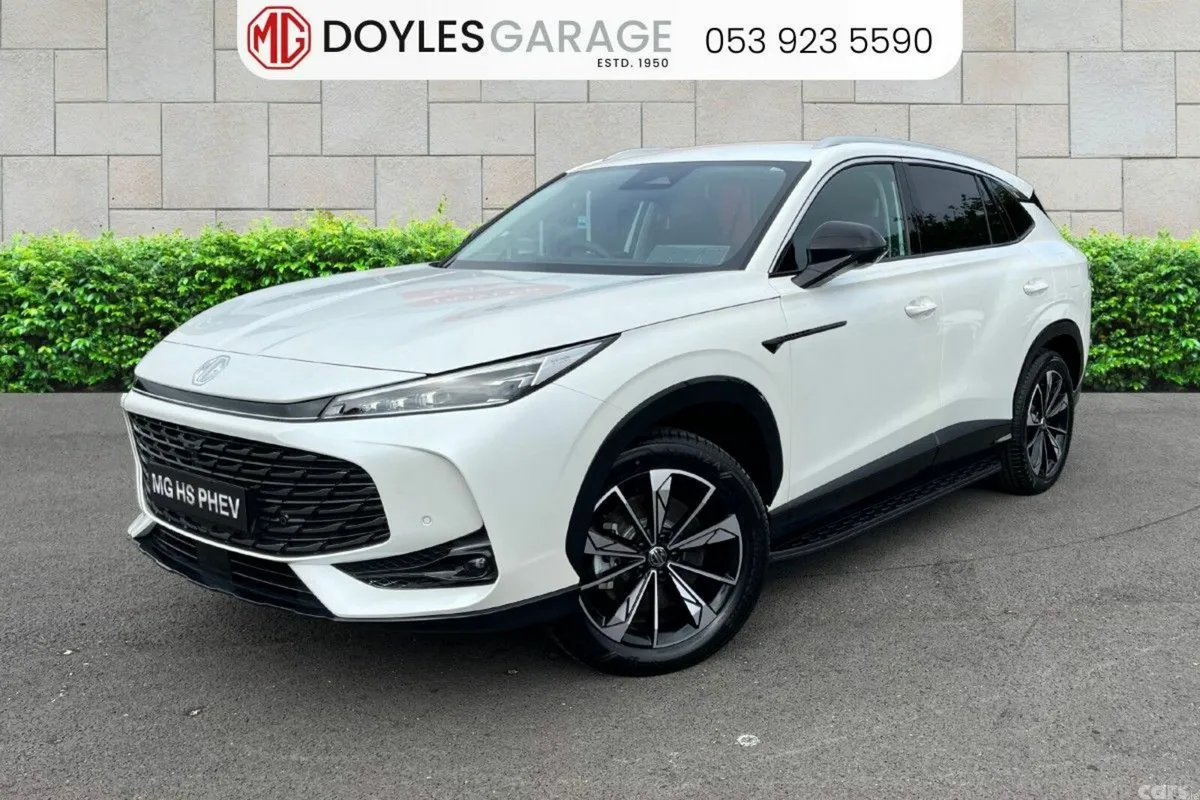 MG HS SUV, Petrol Plug-in Hybrid, 2027, White