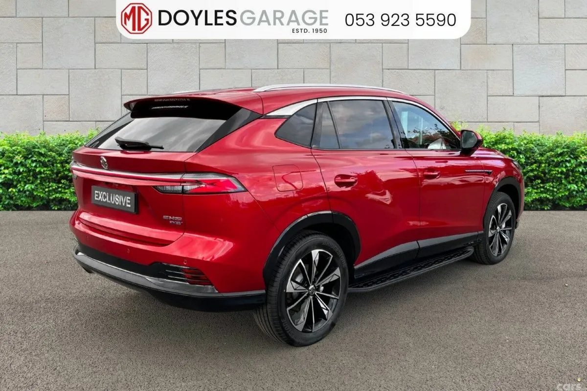 MG HS SUV, Petrol Plug-in Hybrid, 2027, Red