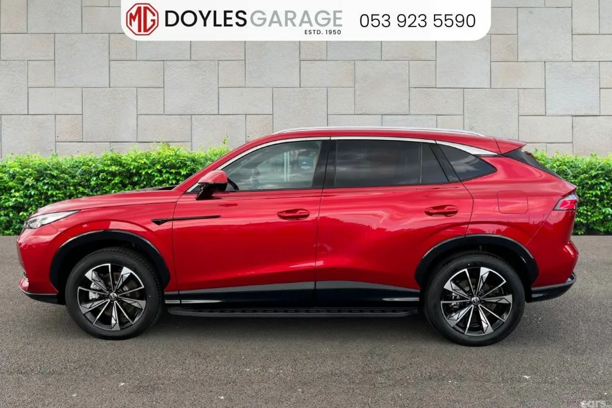 MG HS SUV, Petrol Plug-in Hybrid, 2027, Red