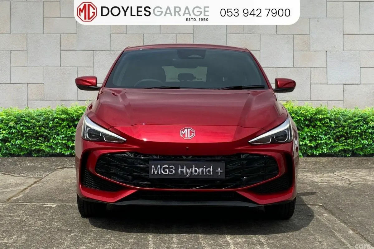 MG MG3 Hatchback, Petrol Hybrid, 2027, Red