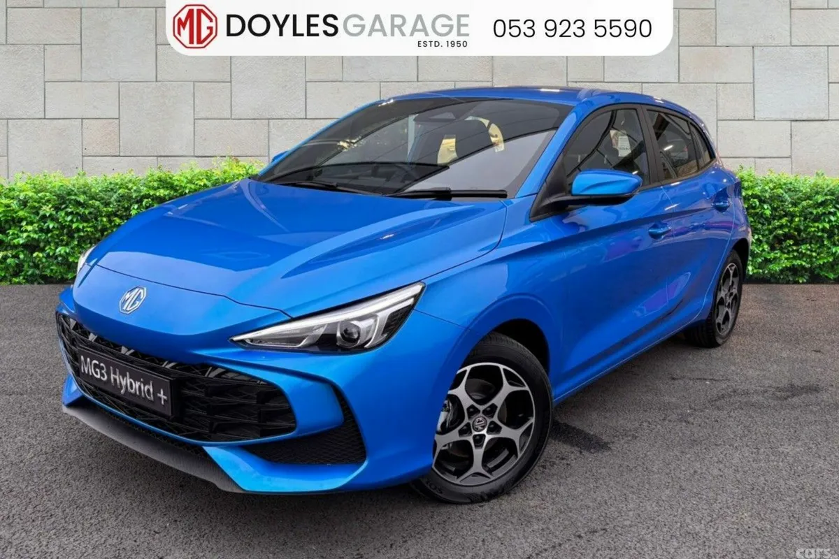 MG MG3 Hatchback, Petrol Hybrid, 2027, Blue