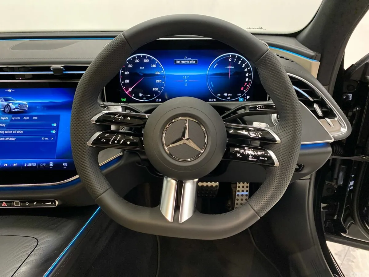 Mercedes-Benz E-Class Saloon, Petrol Plug-in Hybrid, 2025, Black