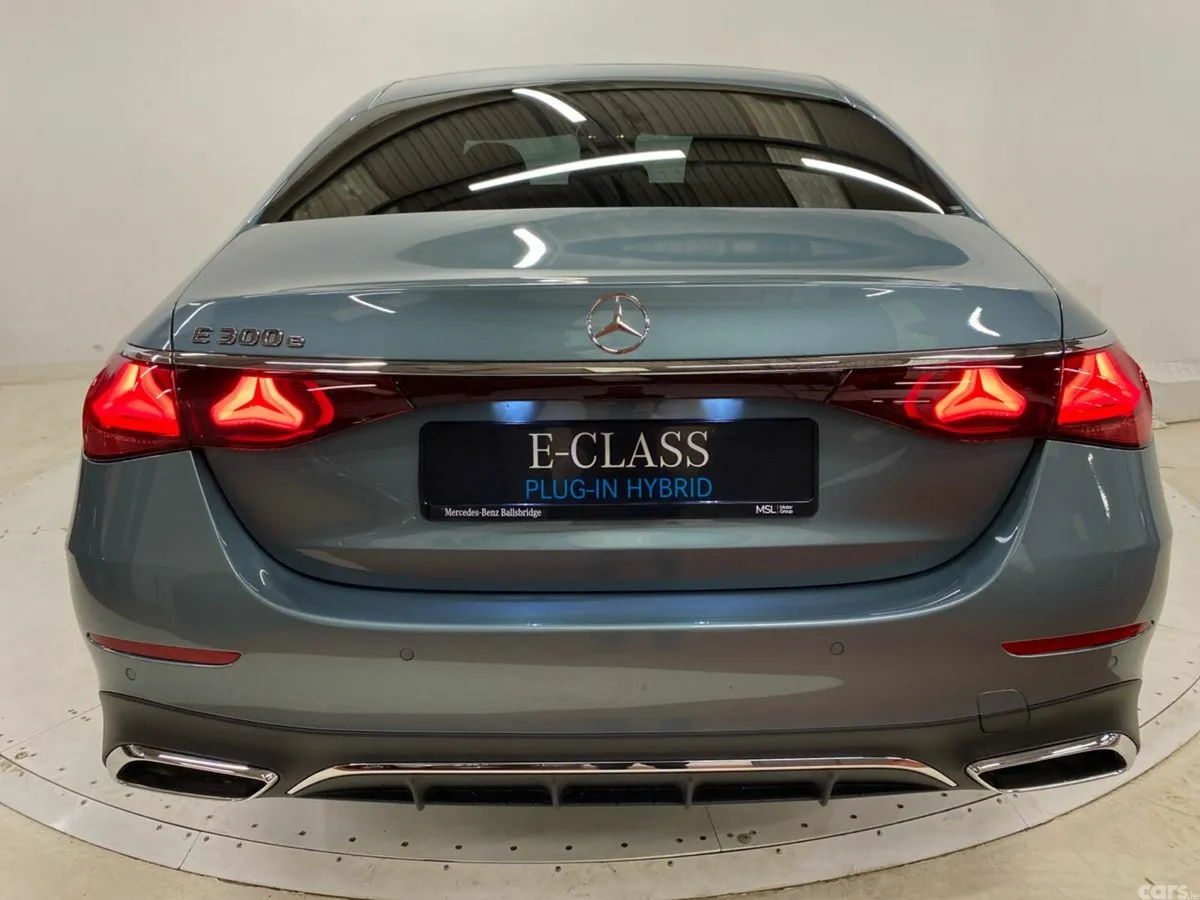 Mercedes-Benz E-Class Saloon, Petrol Plug-in Hybrid, 2026, Silver