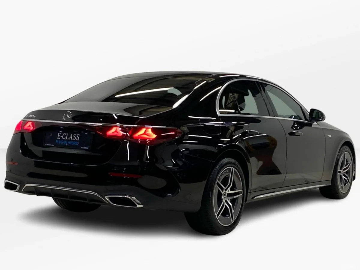 Mercedes-Benz E-Class Saloon, Petrol Plug-in Hybrid, 2026, Black