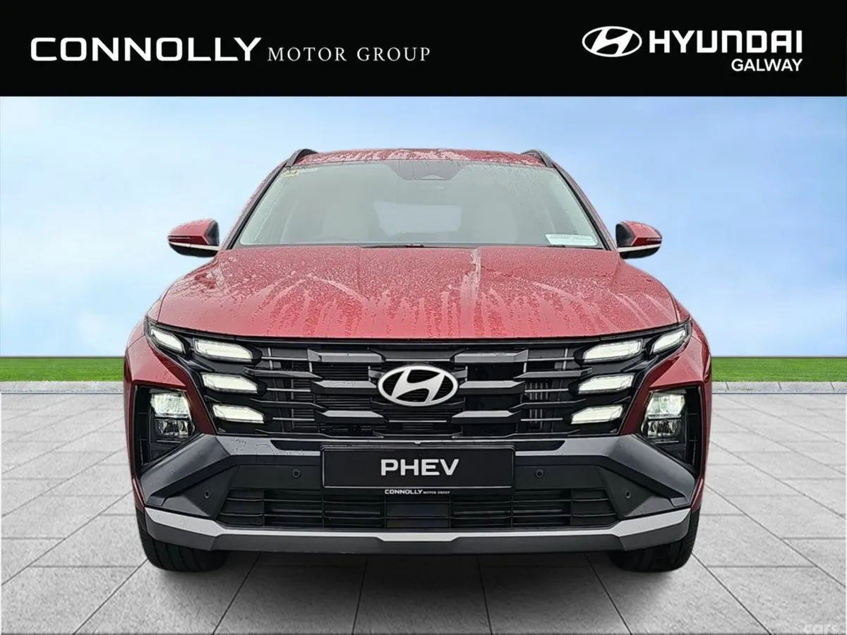 Hyundai Tucson SUV, Petrol Plug-in Hybrid, 2026, Red
