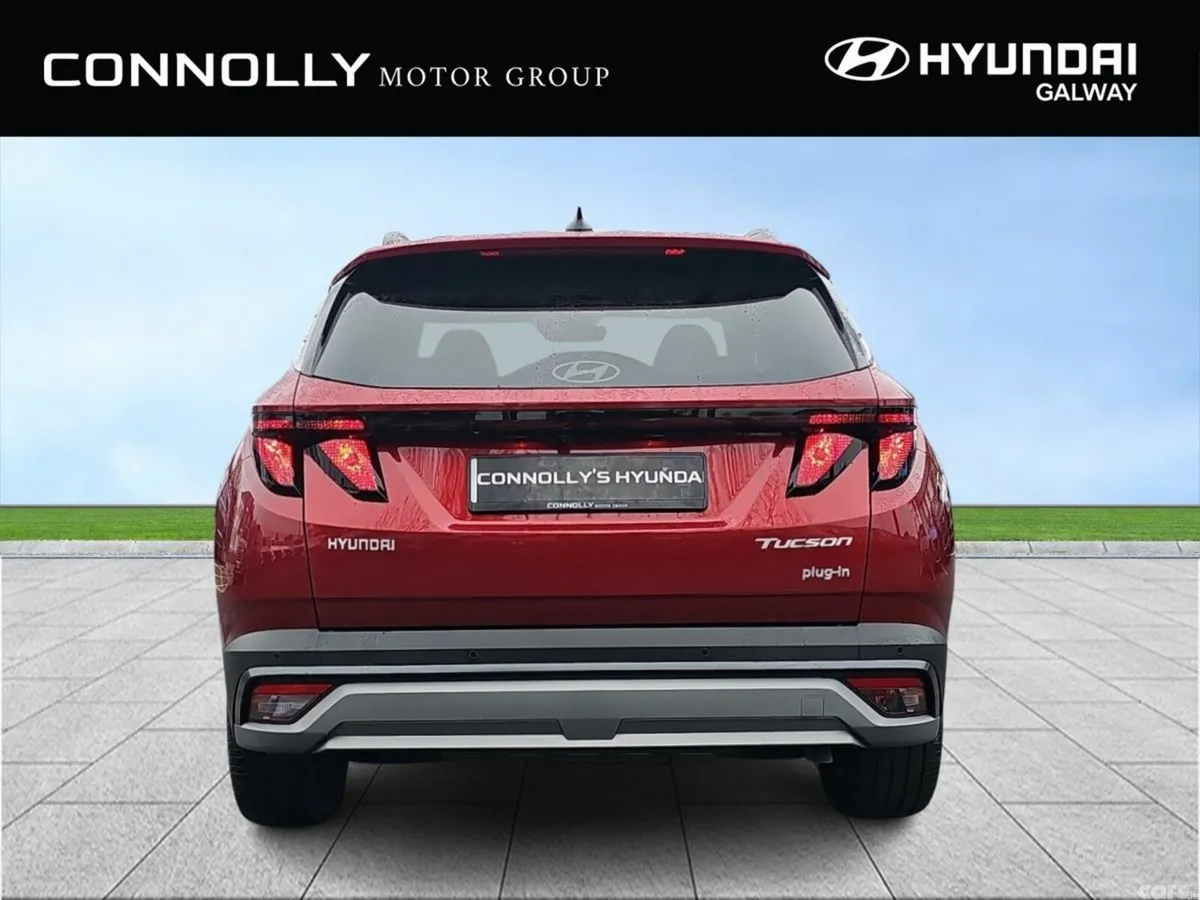 Hyundai Tucson SUV, Petrol Plug-in Hybrid, 2026, Red