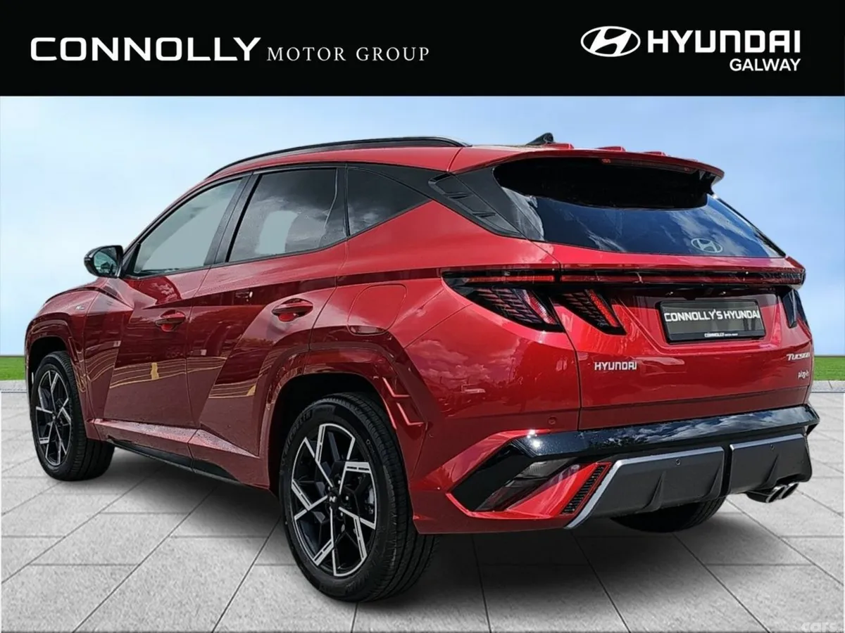 Hyundai Tucson SUV, Petrol Plug-in Hybrid, 2026, Red