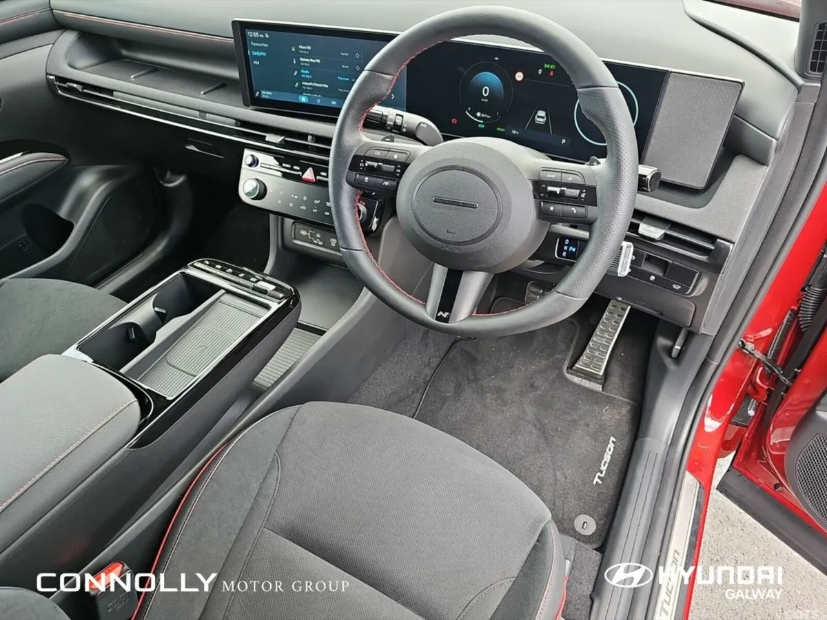 Hyundai Tucson SUV, Petrol Plug-in Hybrid, 2026, Red