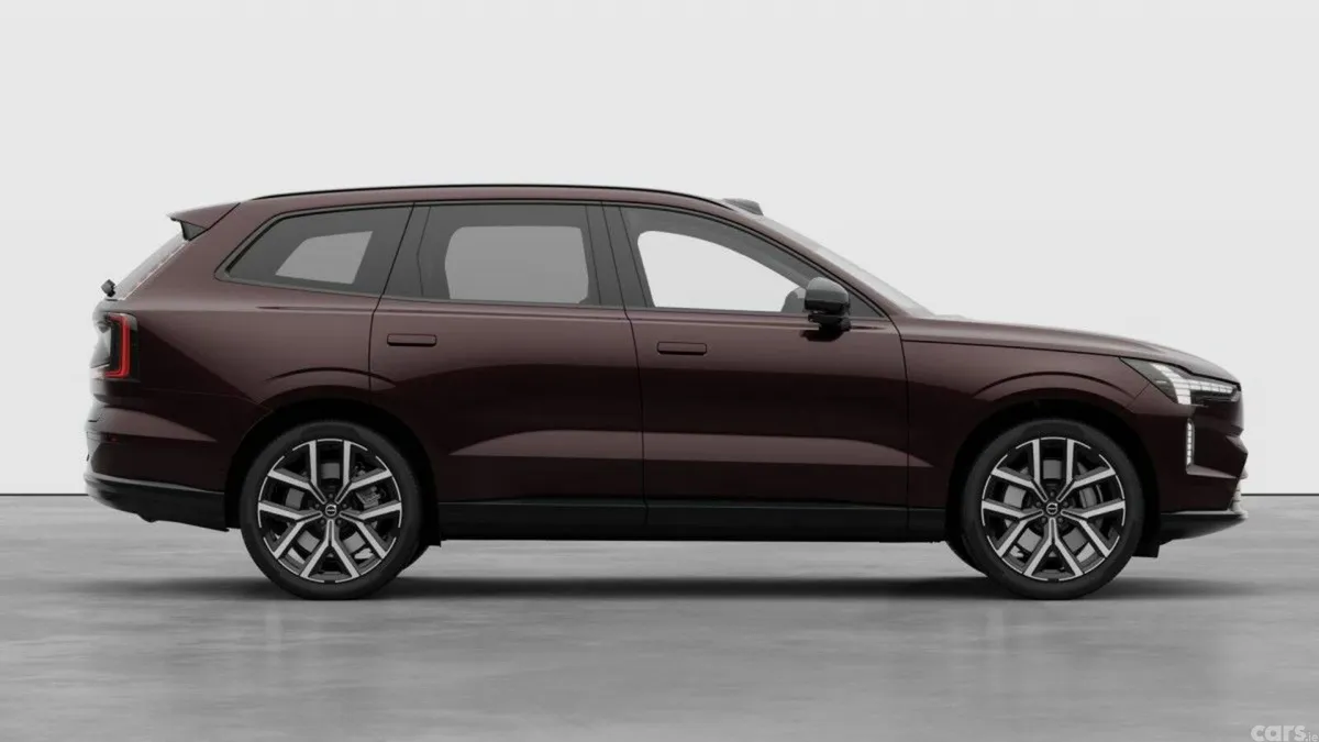 Volvo EX90 SUV, Electric, 2027, Red