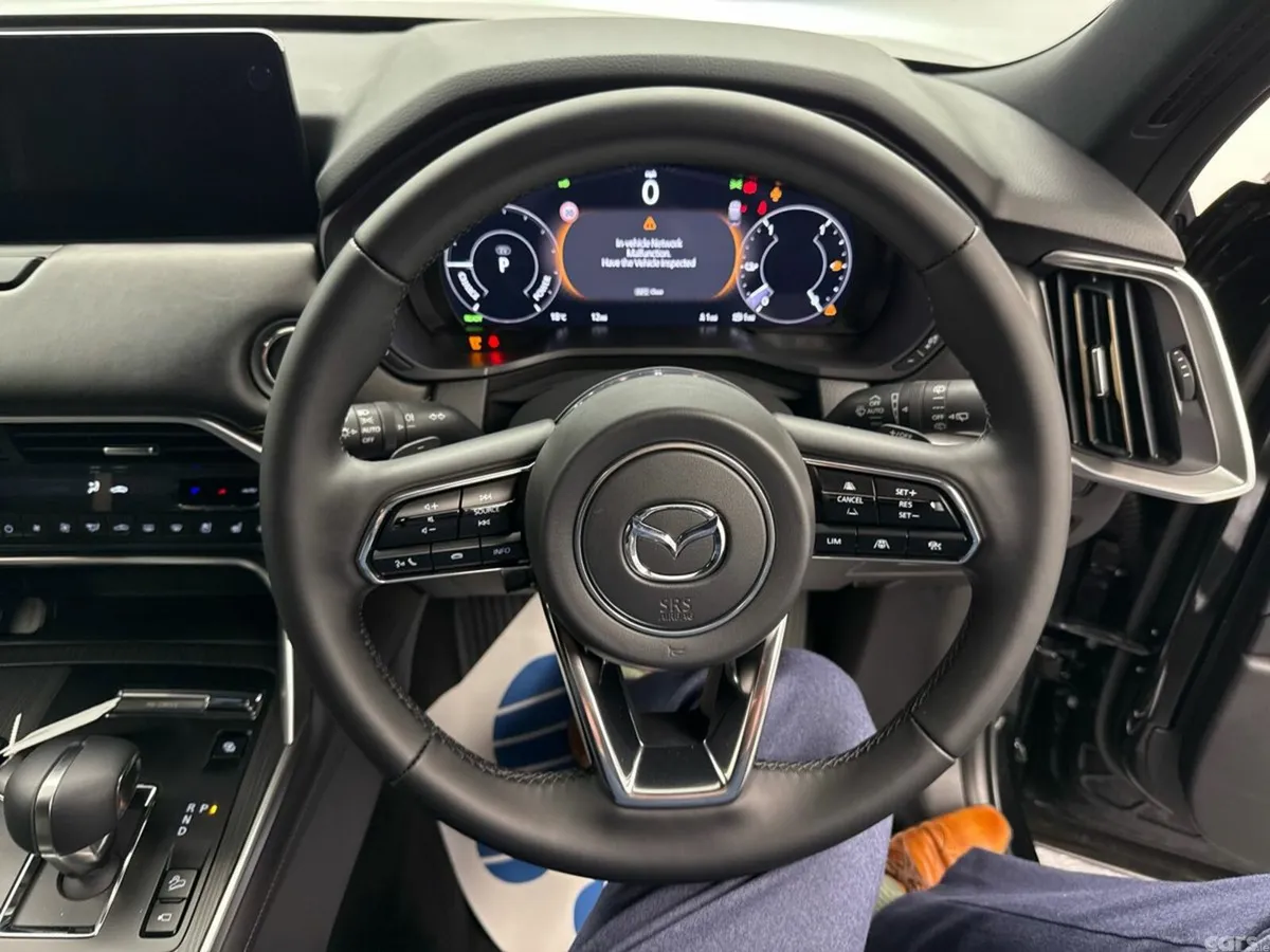 Mazda CX-80 SUV, Petrol Plug-in Hybrid, 2026, Black