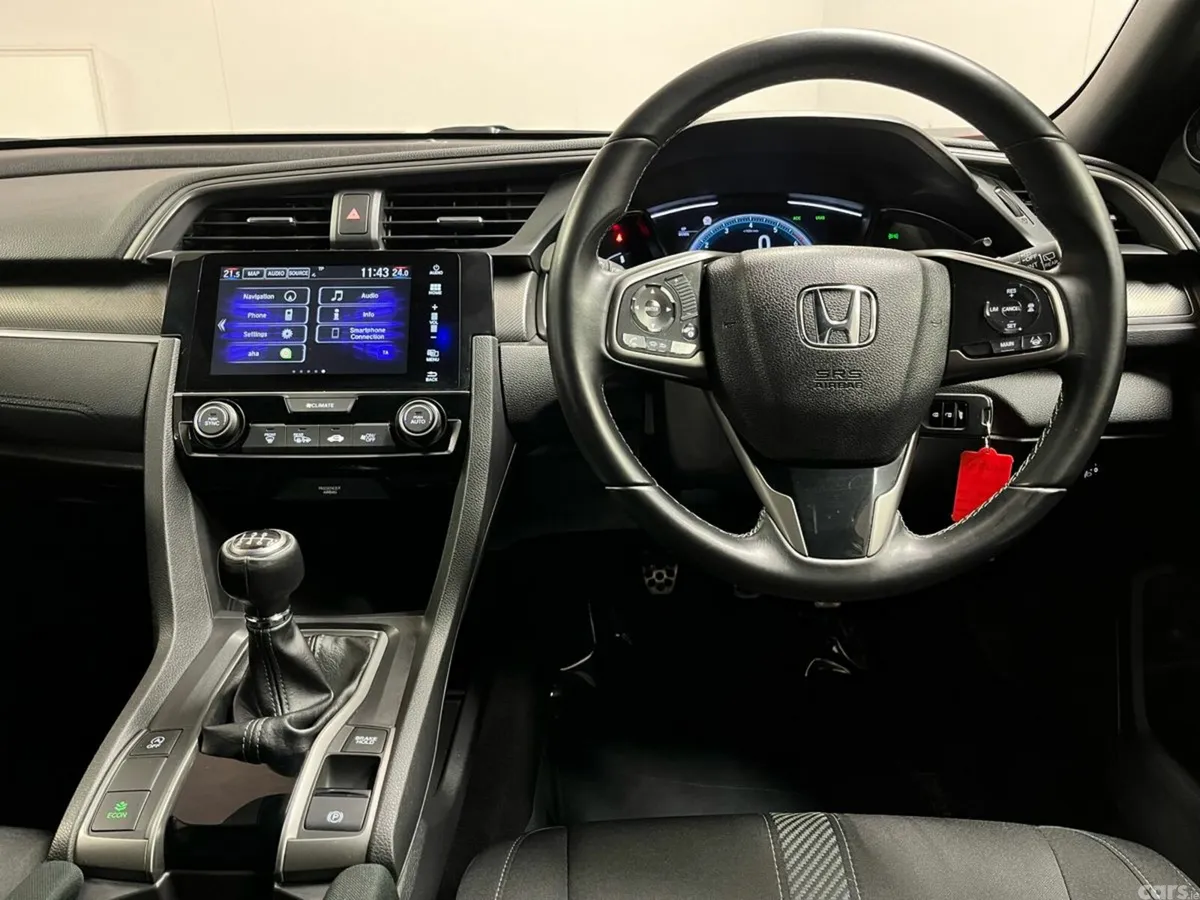Honda Civic Hatchback, Petrol, 2019, Red