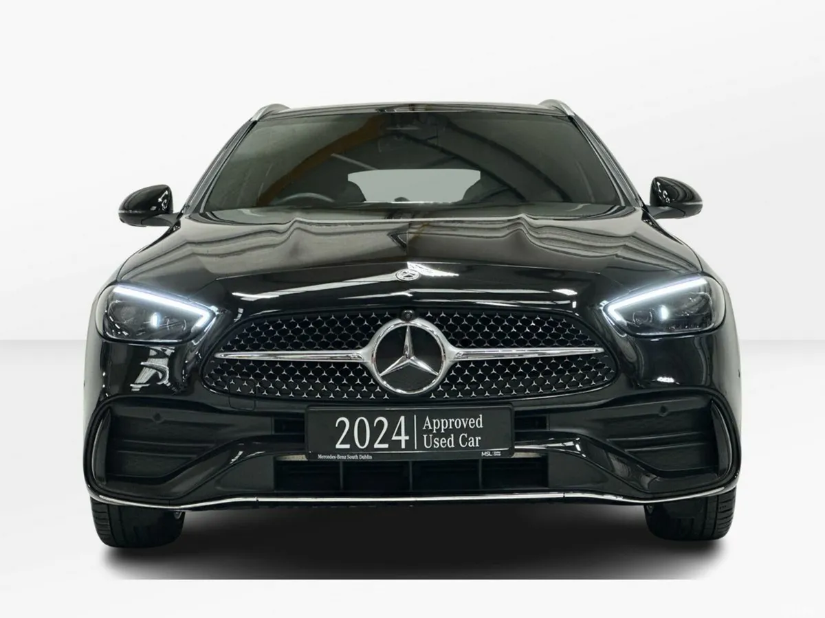 Mercedes-Benz C-Class Estate, Petrol Plug-in Hybrid, 2024, Black