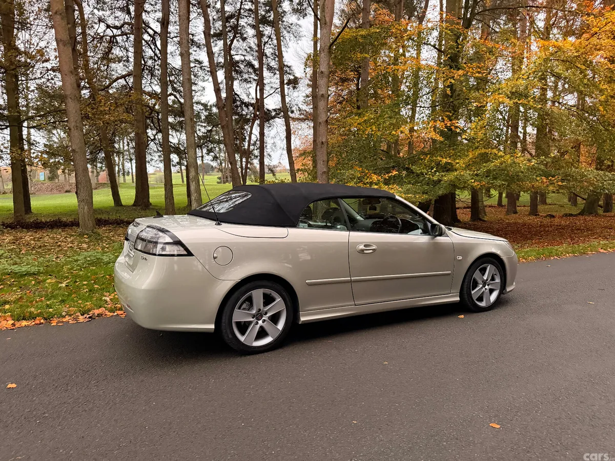 Saab 9-3 Convertible, Diesel, 2008, Silver