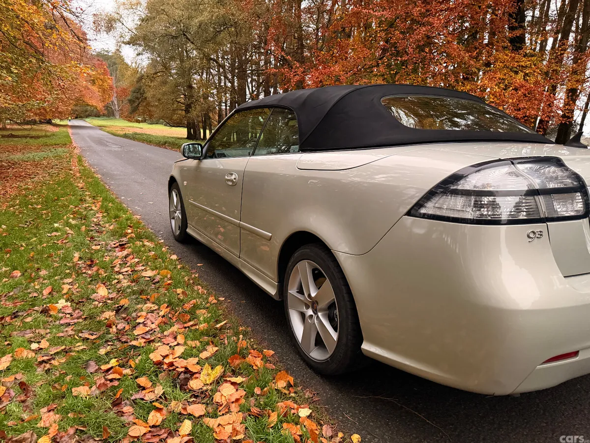 Saab 9-3 Convertible, Diesel, 2008, Silver