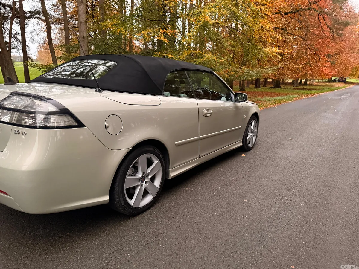 Saab 9-3 Convertible, Diesel, 2008, Silver
