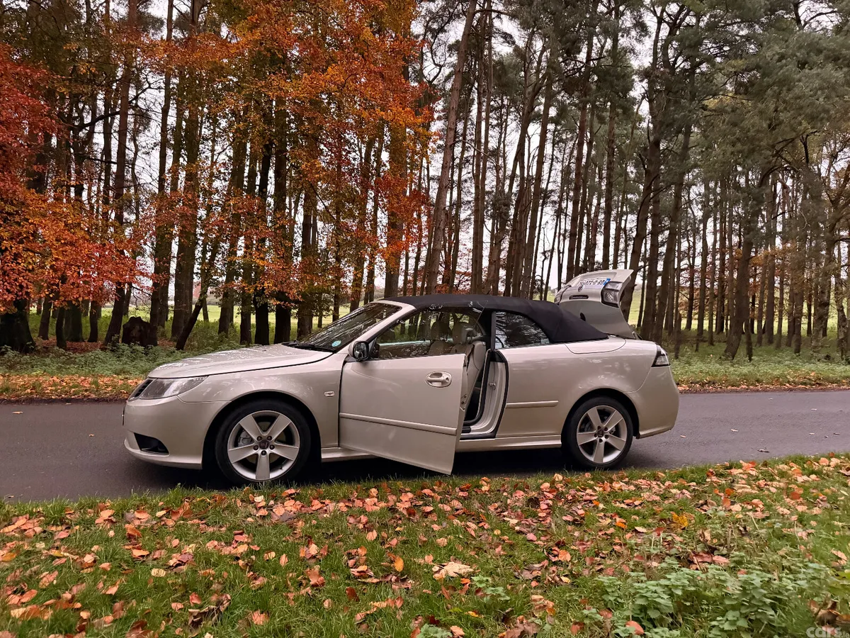 Saab 9-3 Convertible, Diesel, 2008, Silver