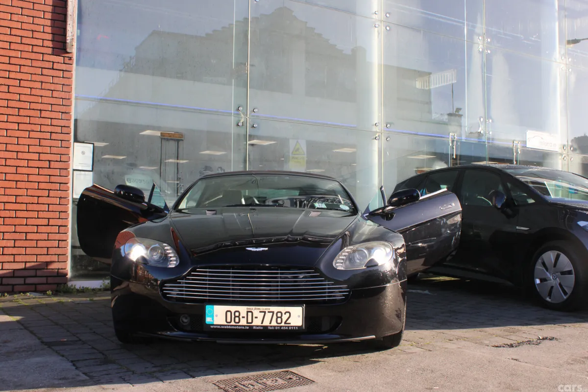 Aston Martin Vantage Convertible, Petrol, 2008, Black