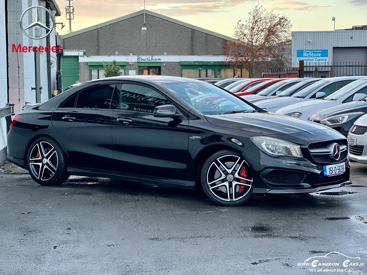 Mercedes-Benz CLA Saloon, Petrol, 2015, Black